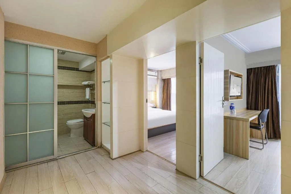 Bed in City Comfort Inn Wuhan Hankou Railway Station West Square