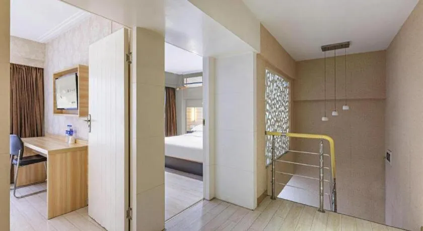 Bed in City Comfort Inn Wuhan Hankou Railway Station West Square