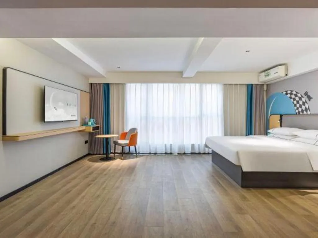 Bed in City Comfort Inn Wuhan Hankou Railway Station West Square