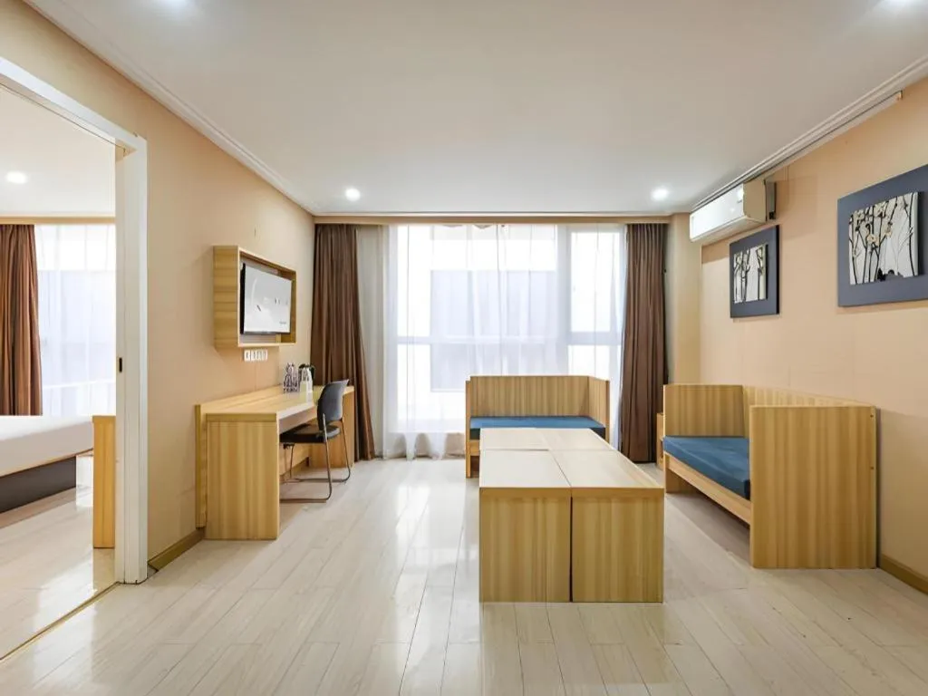 Bed in City Comfort Inn Wuhan Hankou Railway Station West Square