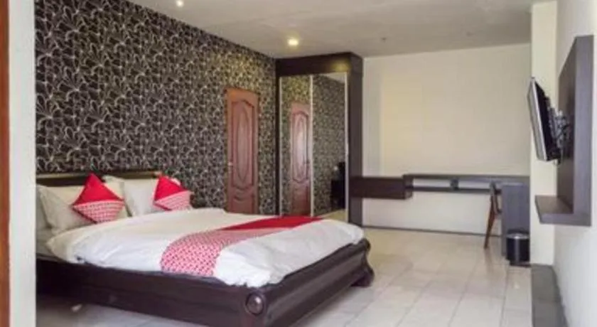 Bed in Nipah Island Resort