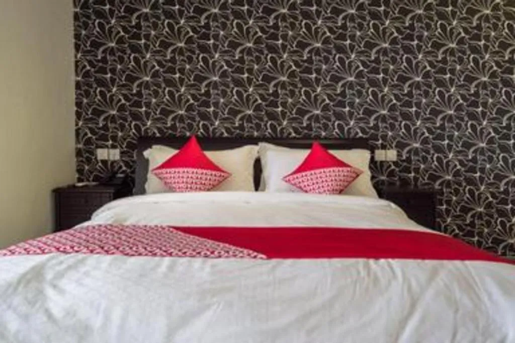 Bed in Nipah Island Resort