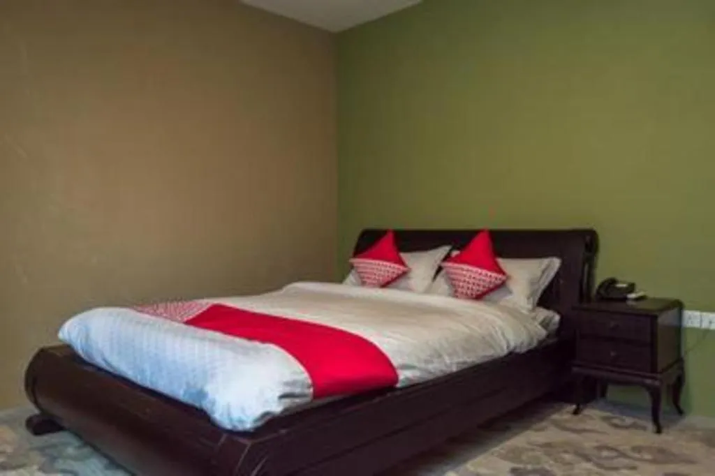 Bed in Nipah Island Resort