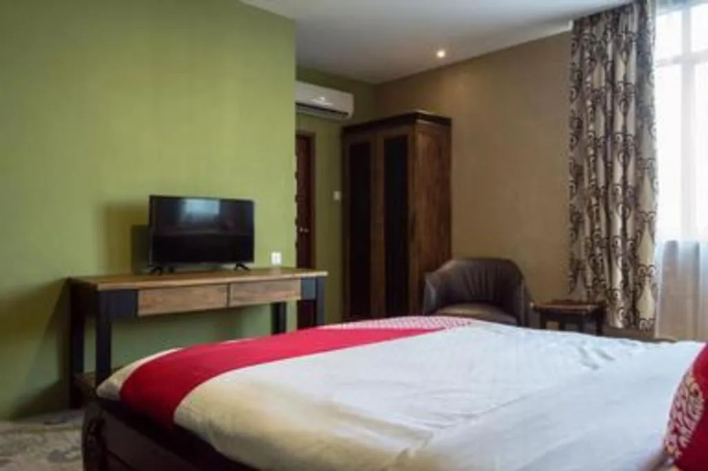 Bed in Nipah Island Resort