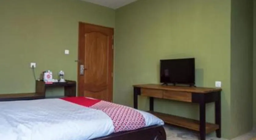 Bed in Nipah Island Resort