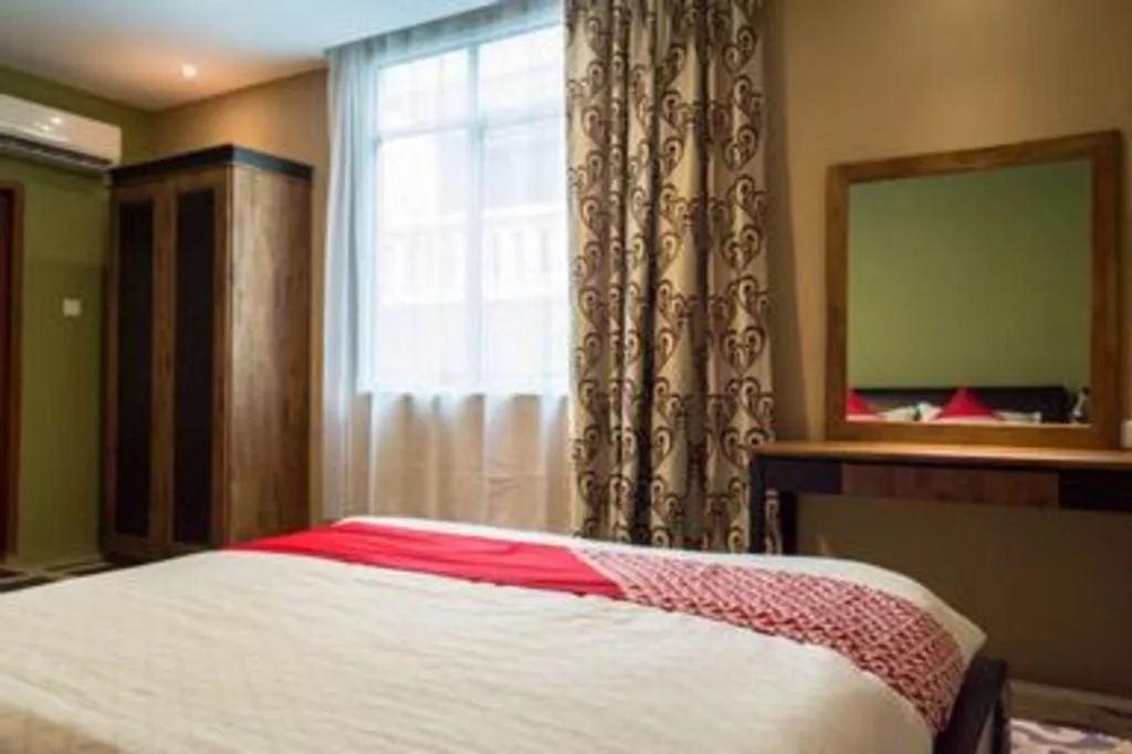 Bed in Nipah Island Resort