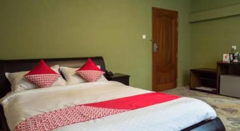 Bed in Nipah Island Resort