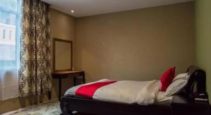 Bed in Nipah Island Resort