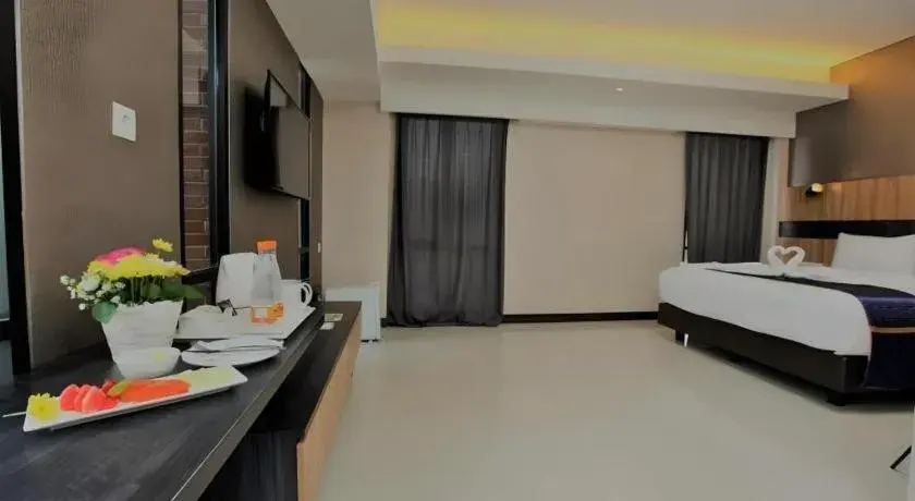 Bed in Fitra Hotel Majalengka Bed in Fitra Hotel Majalengka