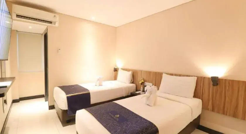 Bed in Fitra Hotel Majalengka Bed in Fitra Hotel Majalengka