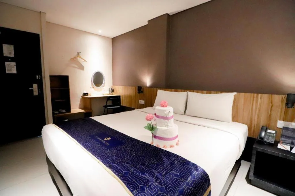 Bed in Fitra Hotel Majalengka