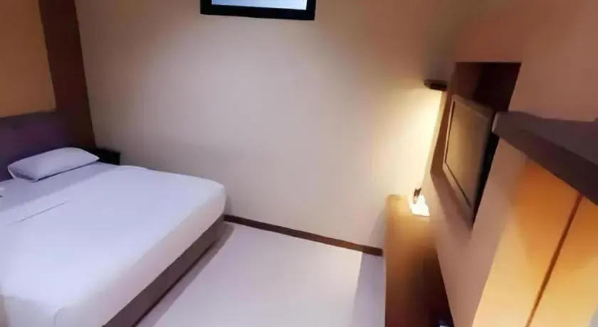 Bed in Hotel Khalista Bed in Hotel Khalista