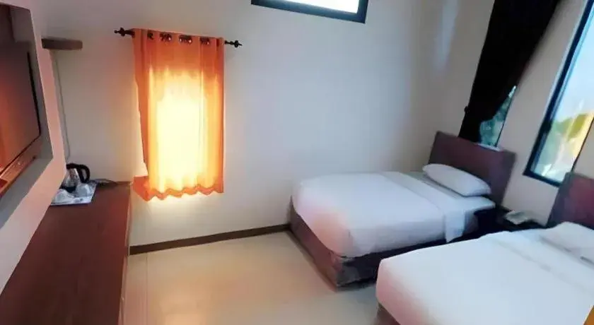 Bed in Hotel Khalista Bed in Hotel Khalista