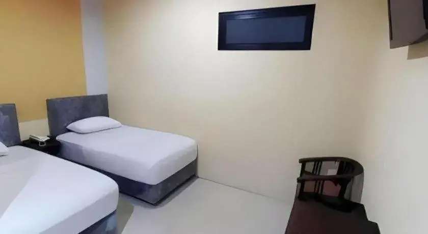 Bed in Hotel Khalista Bed in Hotel Khalista