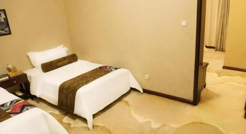 Bed in James Joyce Coffetel Qinhuangdao Taiyangcheng Wenhua Road Bed in James Joyce Coffetel Qinhuangdao Taiyangcheng Wenhua Road