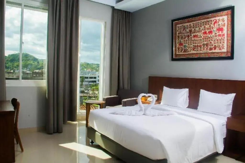 Bed in HOTEL GRAND KUTILANG SYARIAH Bed in HOTEL GRAND KUTILANG SYARIAH