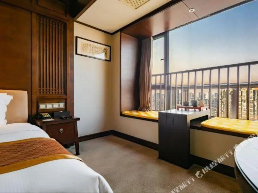 Bed in Yitel Collection Chengdu Kuanzhai Alley Chutian Junlin