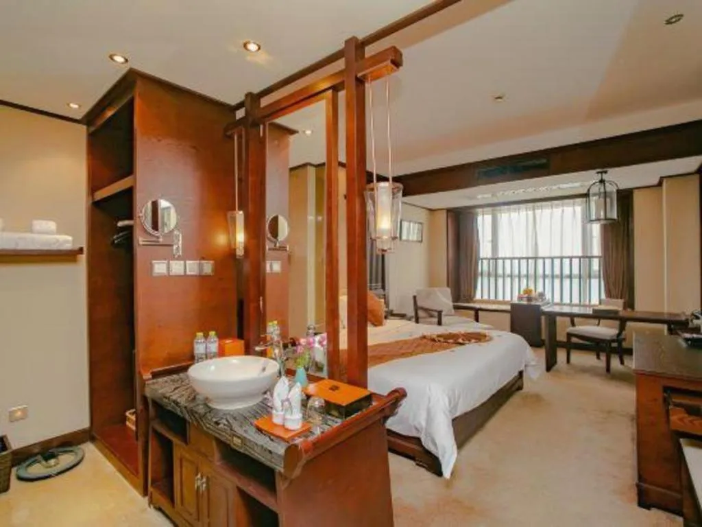 Bed in Yitel Collection Chengdu Kuanzhai Alley Chutian Junlin