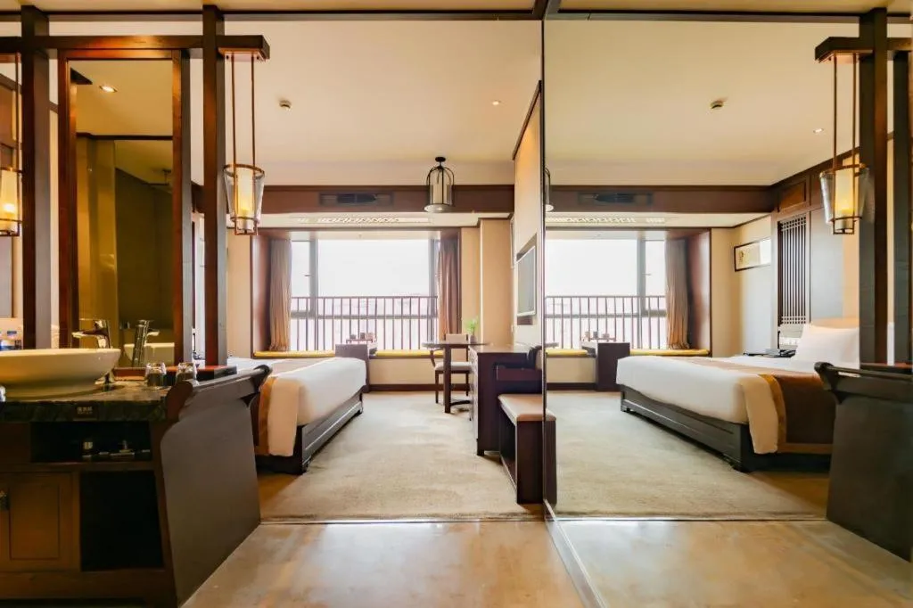 Bed in Yitel Collection Chengdu Kuanzhai Alley Chutian Junlin