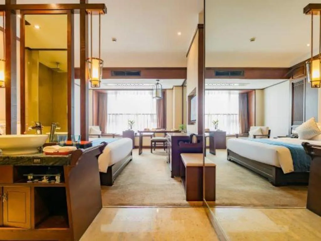 Bed in Yitel Collection Chengdu Kuanzhai Alley Chutian Junlin