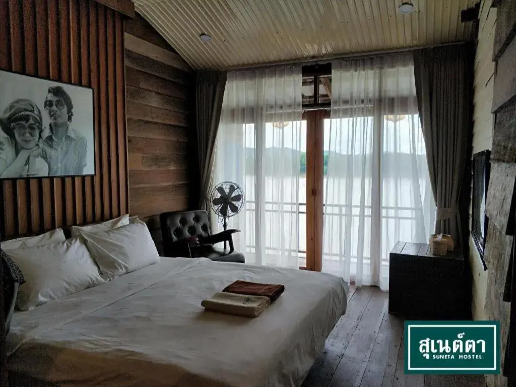 Bed in Suneta Hostel Chiangkhan Bed in Suneta Hostel Chiangkhan