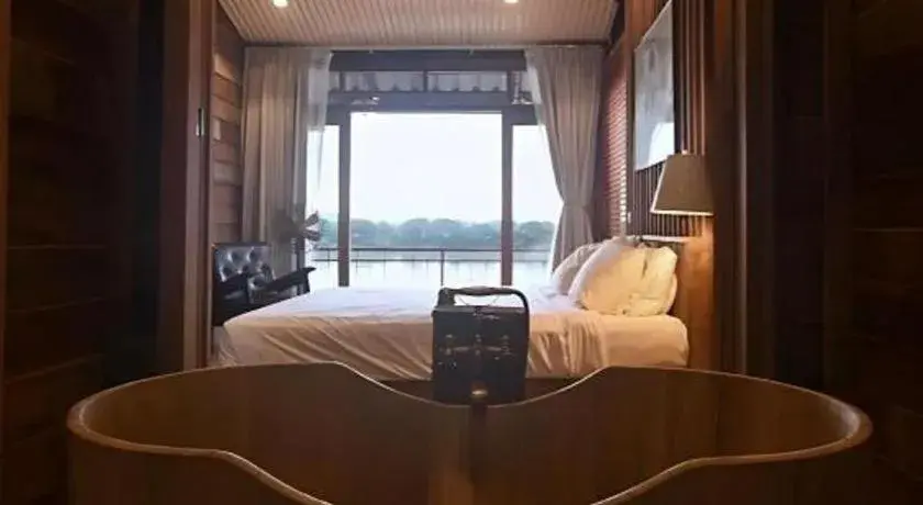 Bed in Suneta Hostel Chiangkhan Bed in Suneta Hostel Chiangkhan