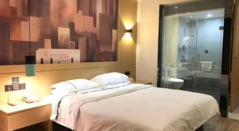 Bed in City Comfort Inn Wuhan Baibuting