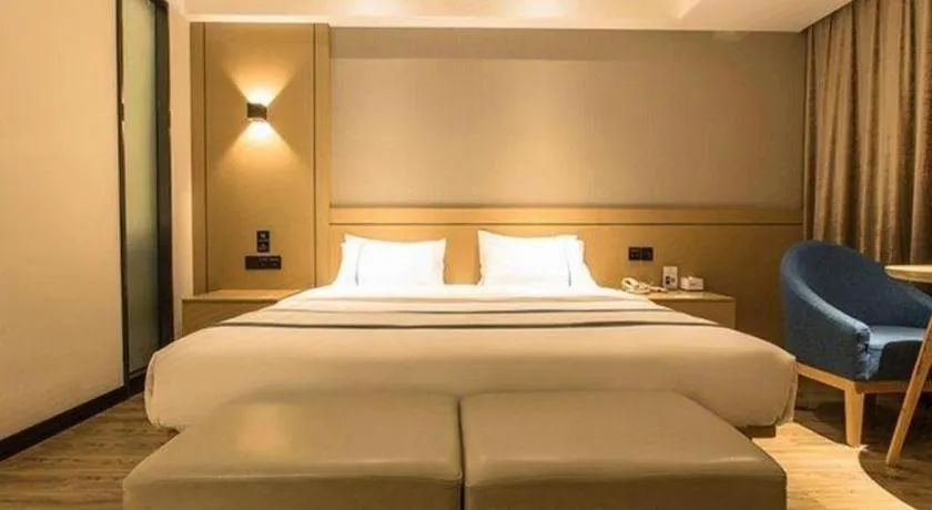 Bed in City Comfort Inn Nanning Anji Wanda Plaza