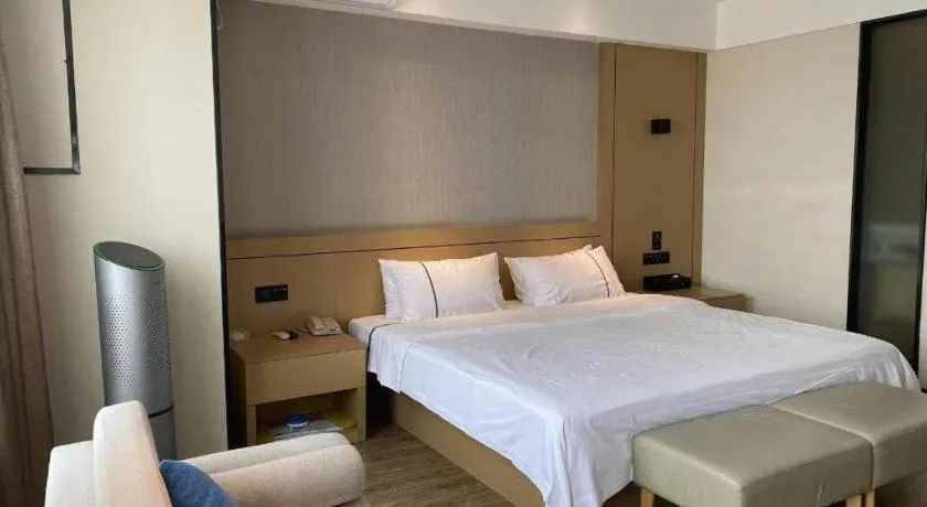 Bed in City Comfort Inn Nanning Anji Wanda Plaza