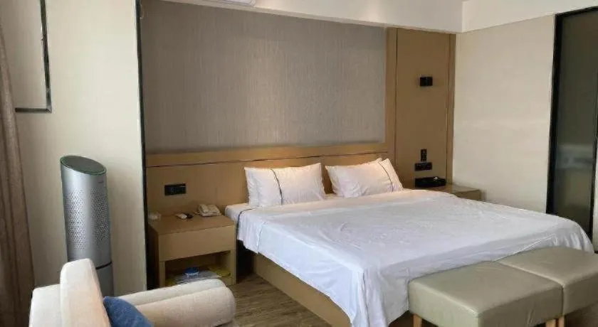 Bed in City Comfort Inn Nanning Anji Wanda Plaza