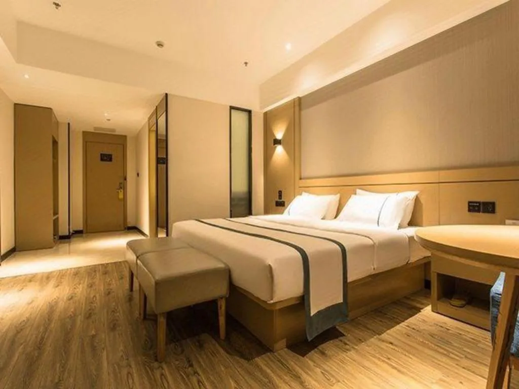 Bed in City Comfort Inn Nanning Anji Wanda Plaza