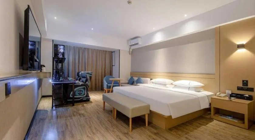 Bed in City Comfort Inn Nanning Anji Wanda Plaza