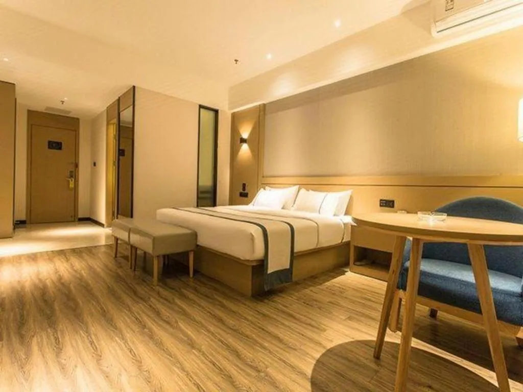 Bed in City Comfort Inn Nanning Anji Wanda Plaza