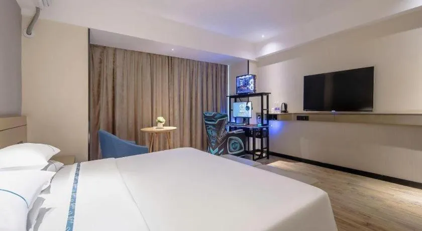 Bed in City Comfort Inn Nanning Anji Wanda Plaza