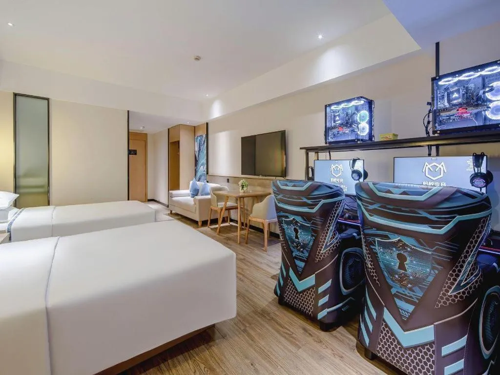 Bed in City Comfort Inn Nanning Anji Wanda Plaza