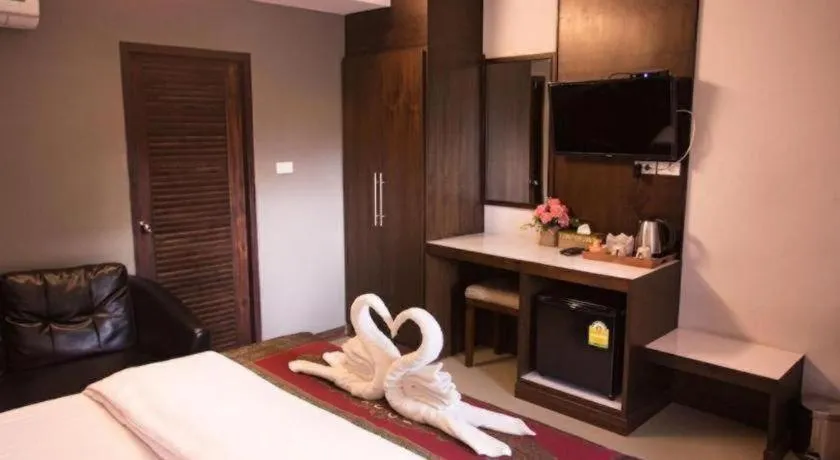 Bed in The Prince Hotel