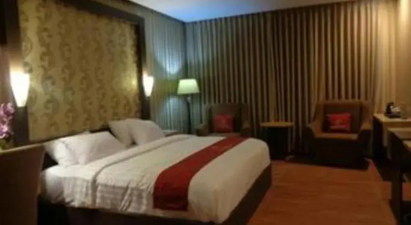 Bed in Grand Dian Hotel Slawi Bed in Grand Dian Hotel Slawi