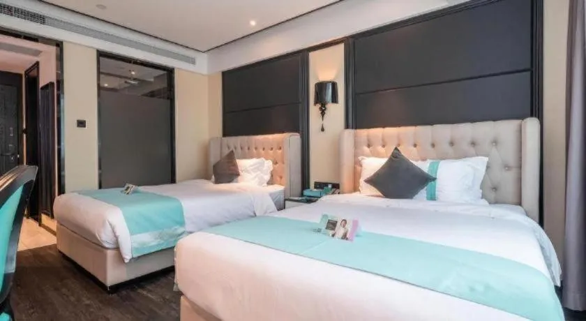 Bed in Xana Hotelle·Xiamen Railway Station