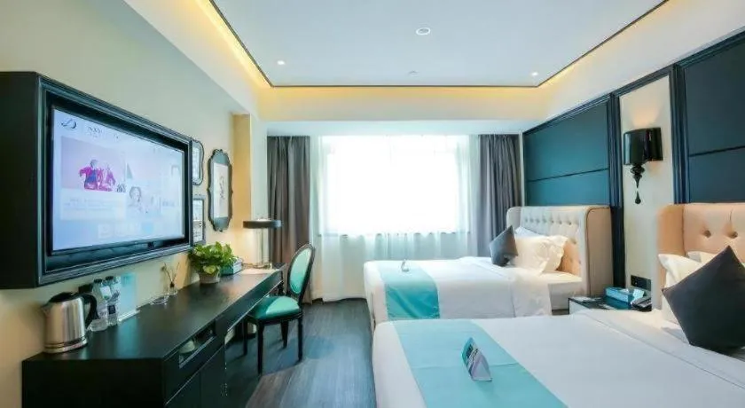 Bed in Xana Hotelle·Xiamen Railway Station