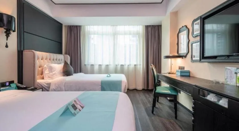 Bed in Xana Hotelle·Xiamen Railway Station