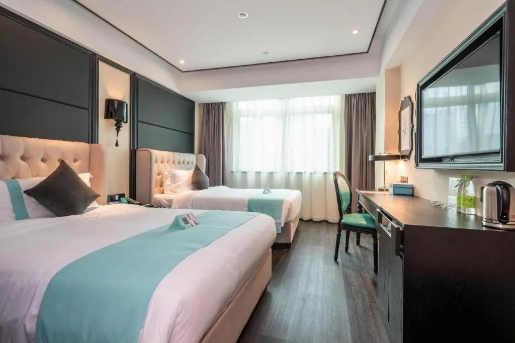 Bed in Xana Hotelle·Xiamen Railway Station