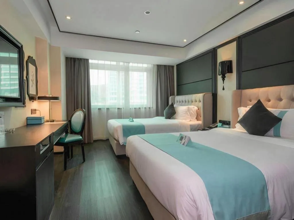 Bed in Xana Hotelle·Xiamen Railway Station