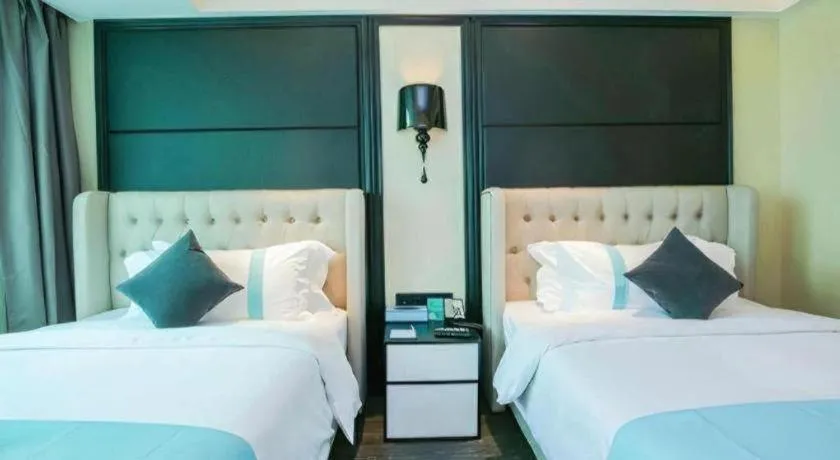 Bed in Xana Hotelle·Xiamen Railway Station