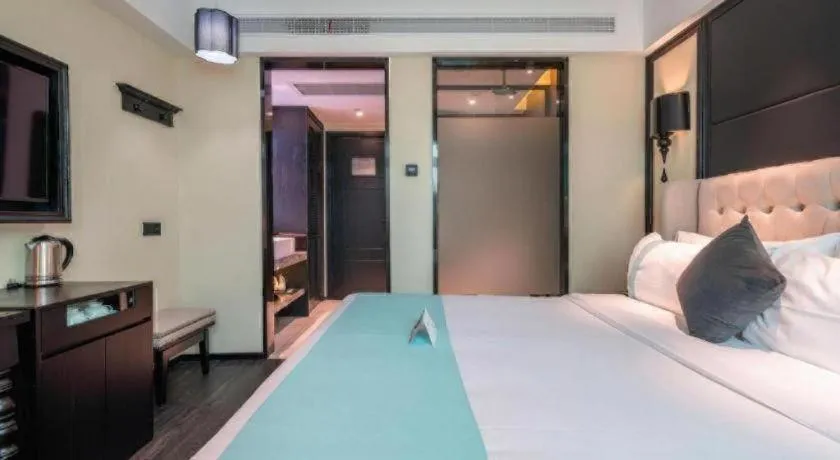 Bed in Xana Hotelle·Xiamen Railway Station