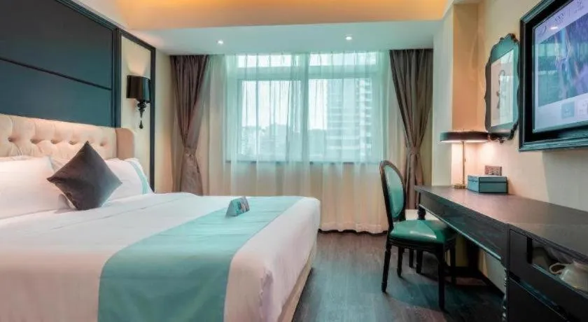 Bed in Xana Hotelle·Xiamen Railway Station