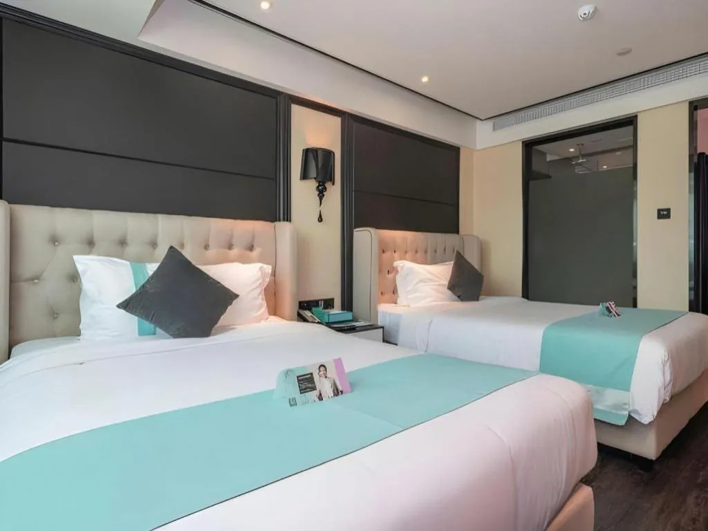 Bed in Xana Hotelle·Xiamen Railway Station