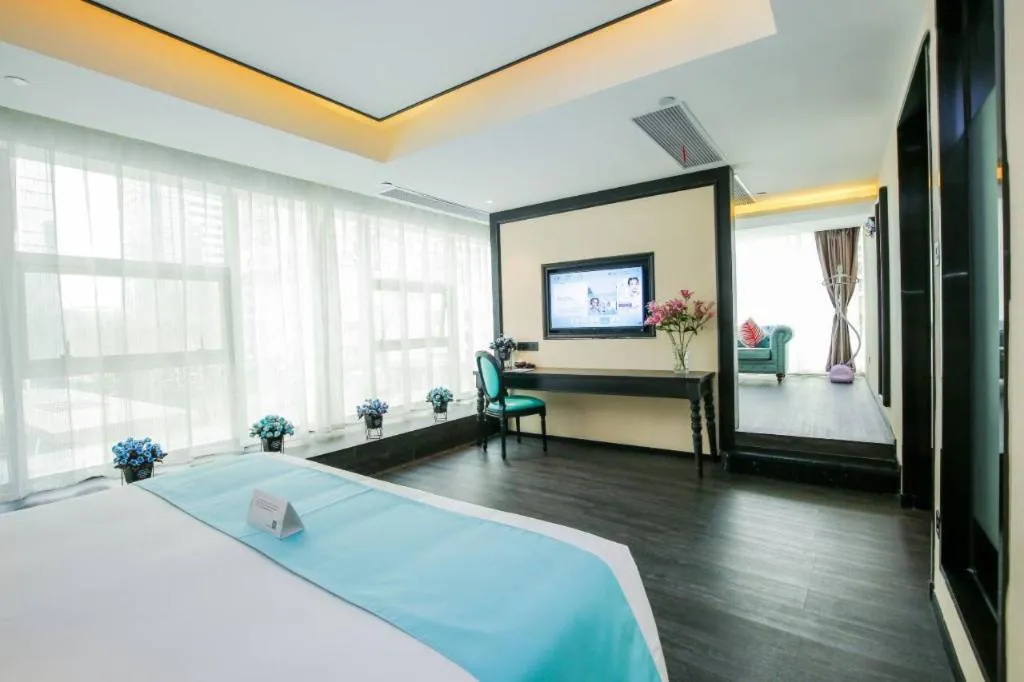 Bed in Xana Hotelle·Xiamen Railway Station