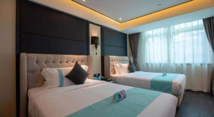 Bed in Xana Hotelle·Xiamen Railway Station