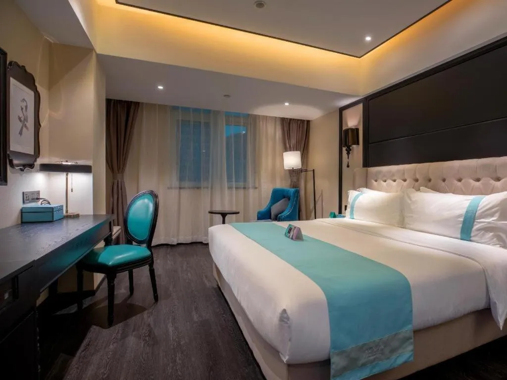 Bed in Xana Hotelle·Xiamen Railway Station