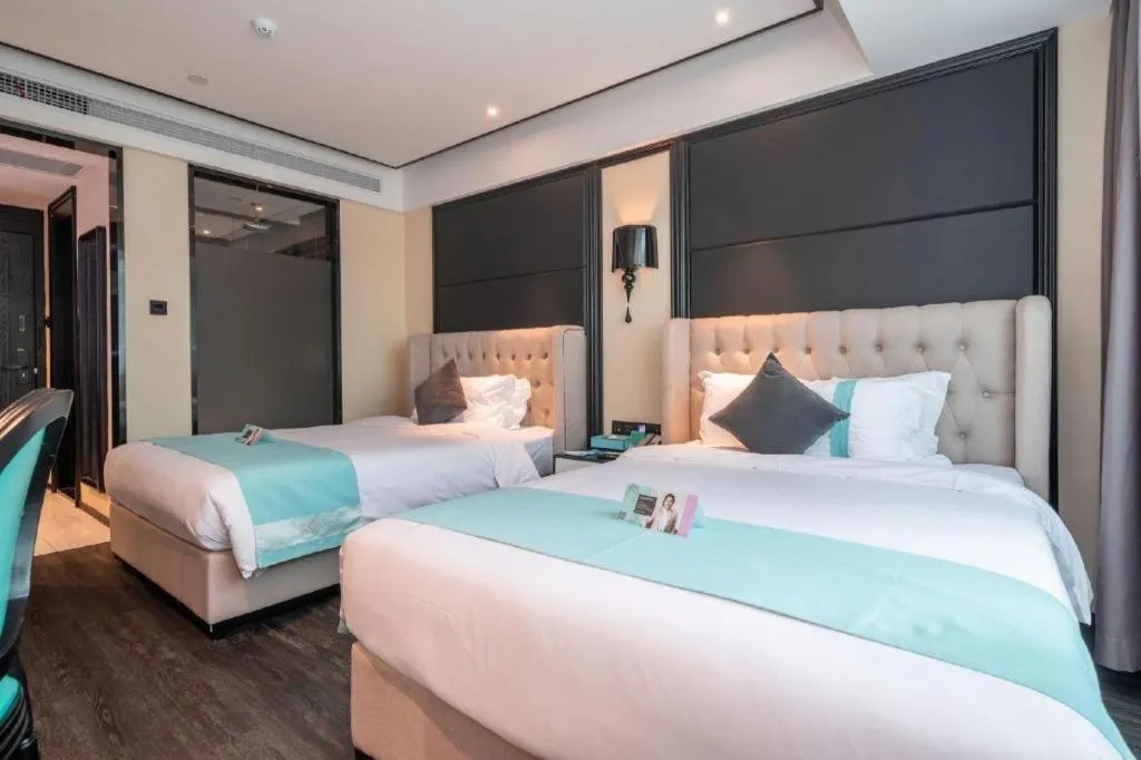 Bed in Xana Hotelle·Xiamen Railway Station